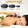 OKSANO Lot de 16 grands kits de massage pour pierre chaude de basalte et pierre chaude pour massage de pierres chaudes – Idéa
