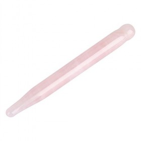 Baguette de Massage en Cristal, Bâton de pierre de massage, Bâton de Massage de Jade Acupression Stick pour Circulation Sangu
