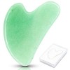 Gua Sha Pierre Quartz Rose Outil de Massage Outil de Jade Naturel Outil de Soin du Visage Grattoir GuaSha Pierres de Massage 