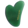 ARI ANWA Skincare® Premium Gua Sha Jade avec Étui en Velours | Véritable Grattoir Guasha/Pierres Gua Sha - Gua Sha Rose Quart