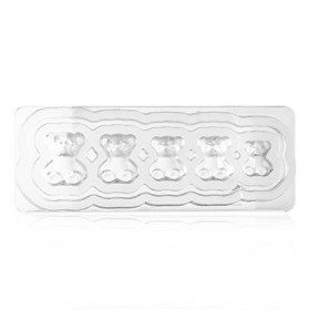 Moule En Silicone Pour Sculpture Dongles, 3D En Silicone UV Pour Décoration Dongles, Motif Dours, Autocollant Pour Ongles,