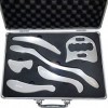 Ensemble doutils de massage Gua Sha en acier inoxydable - Ensemble doutils IASTM - Grattoir musculaire - Excellent outil de