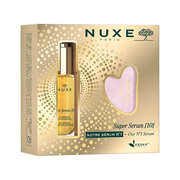 Nuxe Coffret Super Serum 30ml + Gua Sha pour Massage Facial