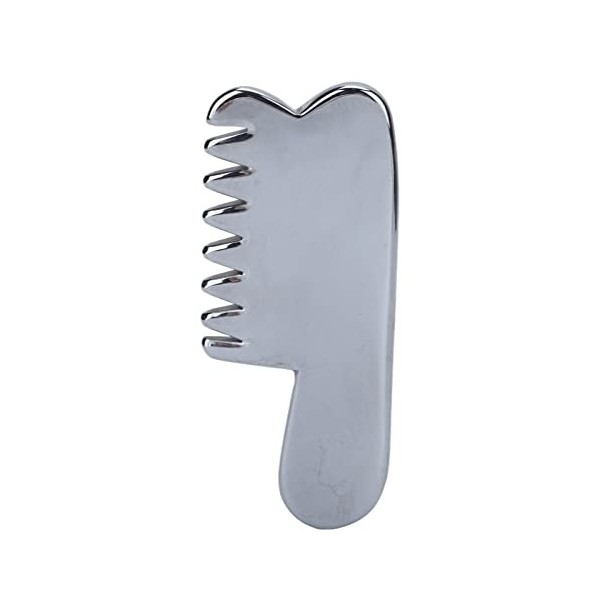 Terahertz Peigne en pierre dénergie naturelle Gua Sha Outil de massage Terahertz Outil de massage Gua Sha pour le visage, lé