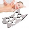 Carnaval de la Saint-Valentin Outil de grattage Gua Sha - Gua Sha Board 304 en Acier Inoxydable Acupuncture Grattage Masseur 