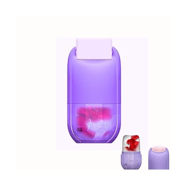 Masseur facial de Jadde Gua Sha pour le visage et le crapaud + Rouleau de glace 2 en 1 - Traitement du visage pour raffermir 