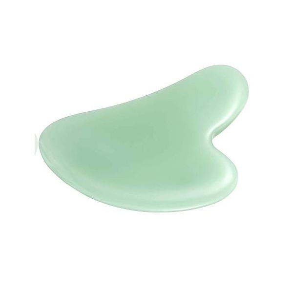 Gua Sha, outil de massage, adapté pour le spa et lacupuncture Gua Sha Outil de Massage, Bord de Gua Sha En Pierre de Jade Na