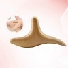 Supvox En bois Gua Sha grattant la plaque outil de massage en forme de Conseil Guasha Verawood naturel pour SPA Acupuncture