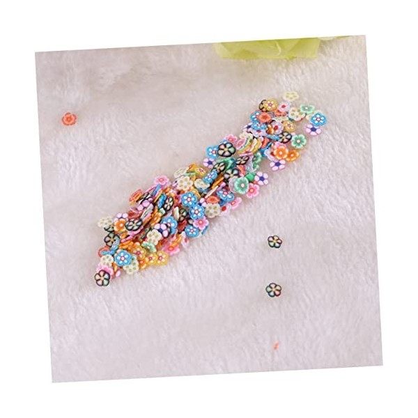 Balacoo 300 Pcs Décorations Pour Les Ongles Pour Nail Art Appliques Embellissements Décor De Fruits Comprimés DArgile Tranch