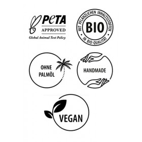 Bougie de massage MORGENTAU Rosée du matin bio 100ml, GREENDOOR, reste liquide, ne sémiette pas sur la peau, vegan à la ci