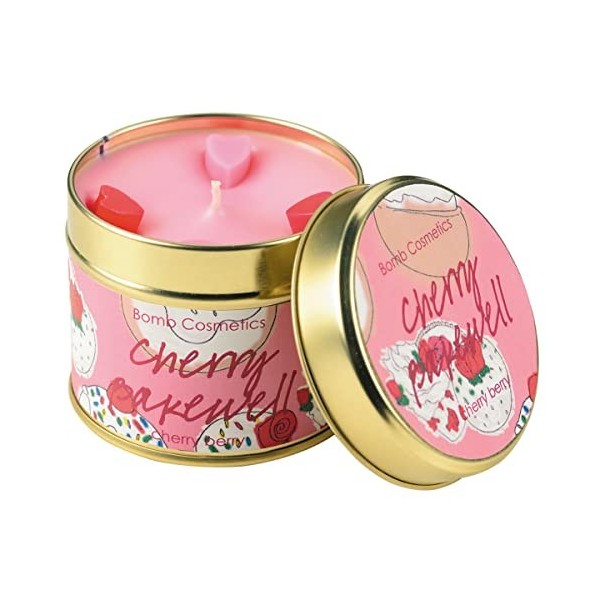 Bomb Cosmetics Cherry Bakewell Candle