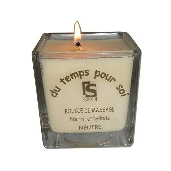 Storepil - Bougie de massage NEUTRE - Sans parfum - 210 g