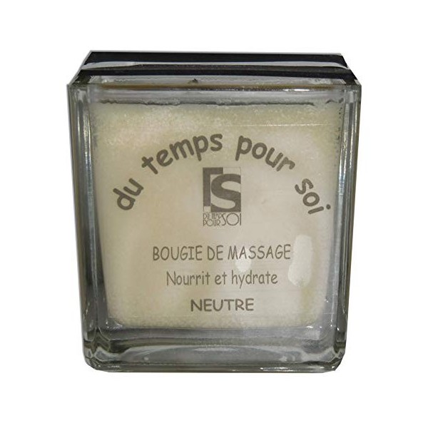 Storepil - Bougie de massage NEUTRE - Sans parfum - 210 g
