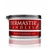 Dermastir Bougies de Massage - Pèche 150g