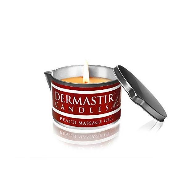 Dermastir Bougies de Massage - Pèche 150g