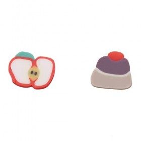 Beifenl 2000pcs 3D Fruit Argile Tranches pour Slime Nail Art Décorations