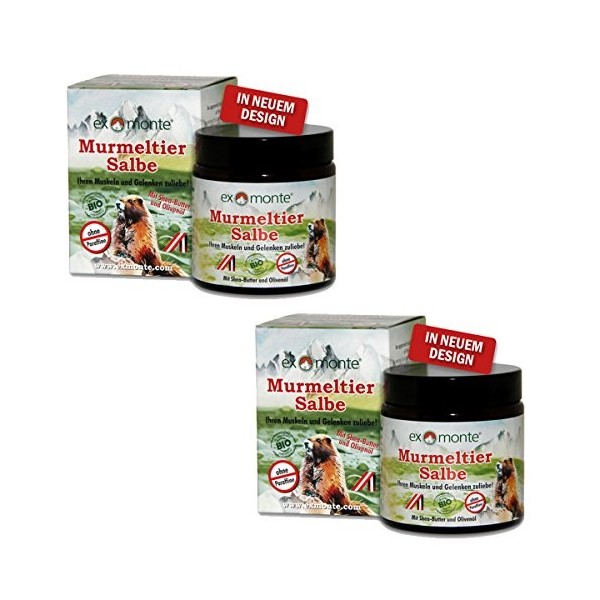 Original Exmonte Lot de 2 pots de 100 ml