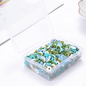 500/1000 Pcs Argile Perles Tranches Dargile Douce Couleur Mixte Rond Abacus Argile Polymère for DIY Slimes Fournitures Artis