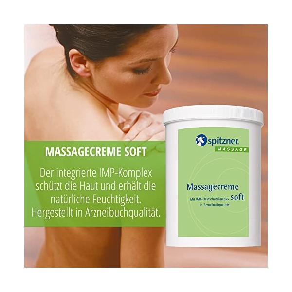 Crème de massage « Soft » 1000 ml de Spitzner