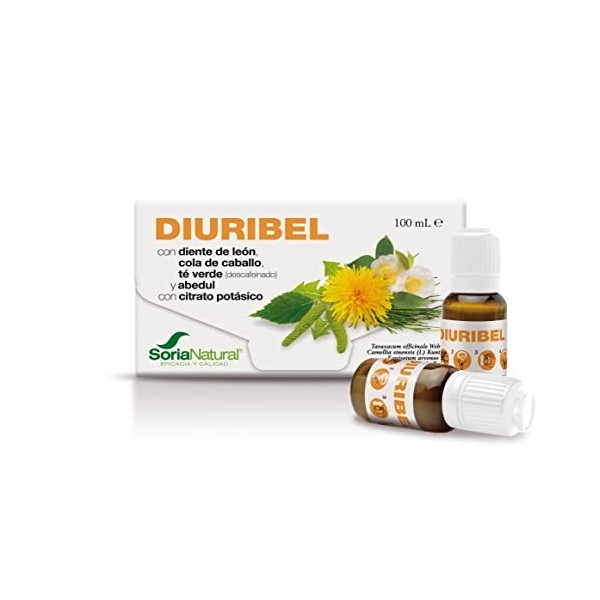 Soria Natural Diuribel Lot de 14 extraits Glandulaires