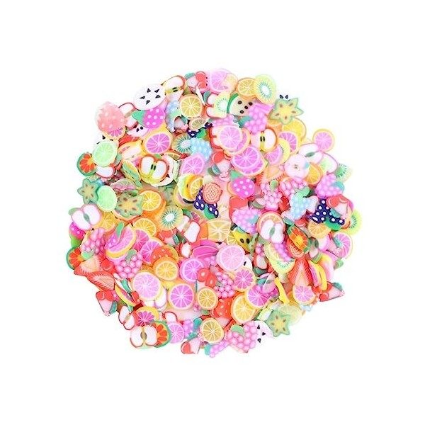 COHEALI 300 Pcs Fraise Autocollants Autocollants Pour Ongles Pour Nail Art Coque De Téléphone Autocollants Fruits Cotillons T