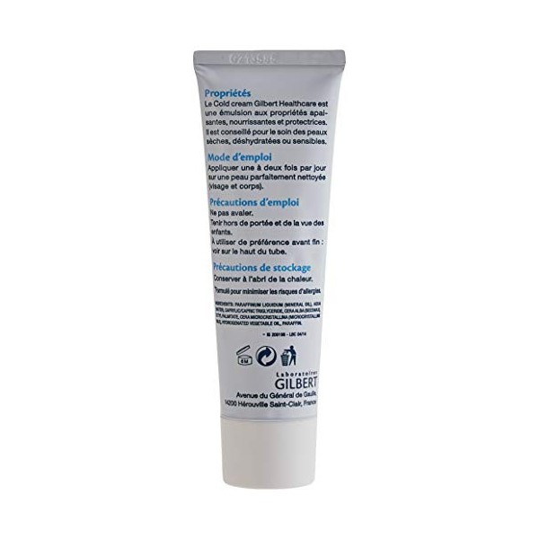 GILBERT HEALTHCARE Cold Cream Tube de 50 ml