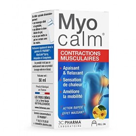 3C Pharma Myocalm Contractions Musculaires Roll-On 50 ml