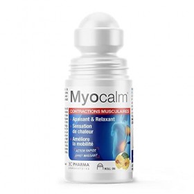 3C Pharma Myocalm Contractions Musculaires Roll-On 50 ml