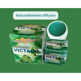 VICTAGO Baume Massage Muscles et Articulations - Pommade 100% Naturel à Base de Camphre, Menthol, Eucalyptus & Clou de Girofl
