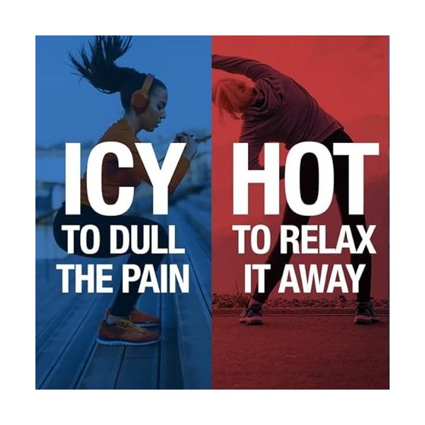 Icy Hot - Baume pour massage soulagement de la douleur 100 g