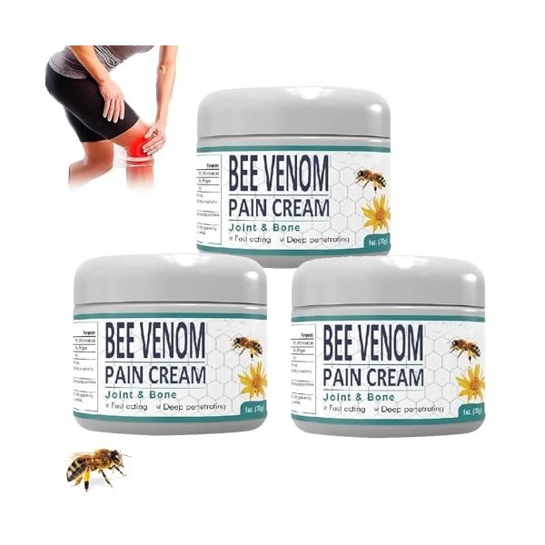 Bee Venom Pain And Bone Healing Cream, New Zealand Bee Venom Pain And Bone Healing Cream, Bee Venom Joint And Bone Healing Cr