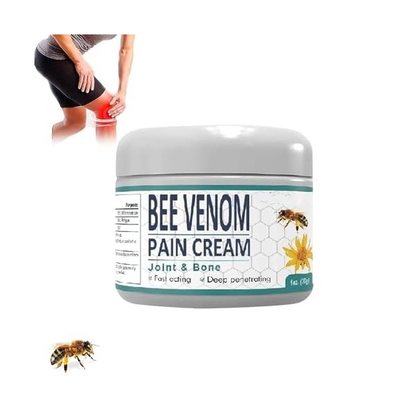 Bee Venom Pain And Bone Healing Cream, New Zealand Bee Venom Pain And Bone Healing Cream, Bee Venom Joint And Bone Healing Cr