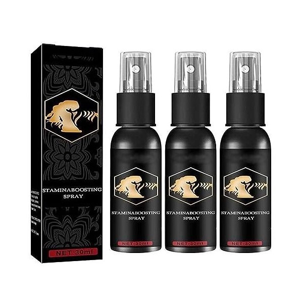 Lot de 3 crèmes de massage pour homme - Crème de massage intime pour homme - 30 ml - Crème énergisante pour retarder la perfo