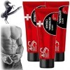 XBS Lot de 3 crèmes de massage pour homme Force énergétique Crème Boost Vitality Boost Crème externe pour homme
