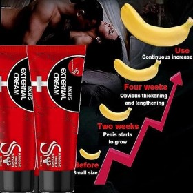 XBS Lot de 3 crèmes de massage pour homme Force énergétique Crème Boost Vitality Boost Crème externe pour homme