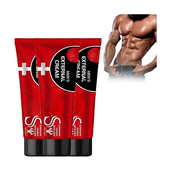 Mens Energy Strength Massage Cream,50ml XBS Mens External Cream, Xbs Xuanbse Cream XXXL. 3Pcs 