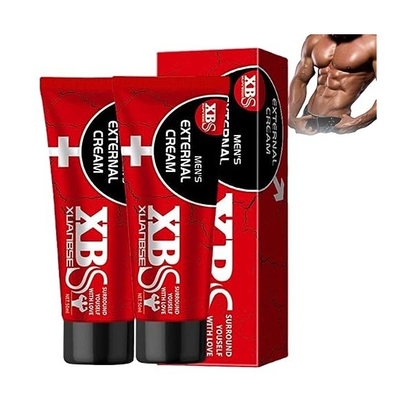 Crème De Massage De Force énergétique Pour Hommes XBS, Crème Externe Pour Hommes XBS, Crème Xbs Xuanbse XXXL, Crème De Massag