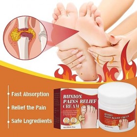 Crème De Soulagement de la Douleur des Oignons, Crème De Soulagement des Oignons De 0,7 Oz, Réduit la Raideur, Pommade De Gon