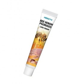 Crème de Soin Contre Le Psoriasis au Venin dabeille, 20 g Crème pour soulager Les démangeaisons, la dermatite, Le prurit, l