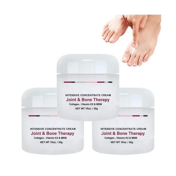 Fivfivgo Crème de Thérapie Pour Les Articulations et Les Os, Perfectx Joint & Bone Therapy Cream, Kaluofan 3PCS Crème Perfect