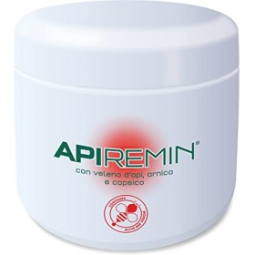 ApiRemin pommade avec venin dabeille et arnica fabriquée en Italie pack de massage