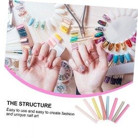 ABOOFAN 150 Pcs Autocollants Scrapbook Claus Cannes Ongles Polymère Auto-Adhésif Bricolage Femmes Couleur Artisanat Bâtons Ar
