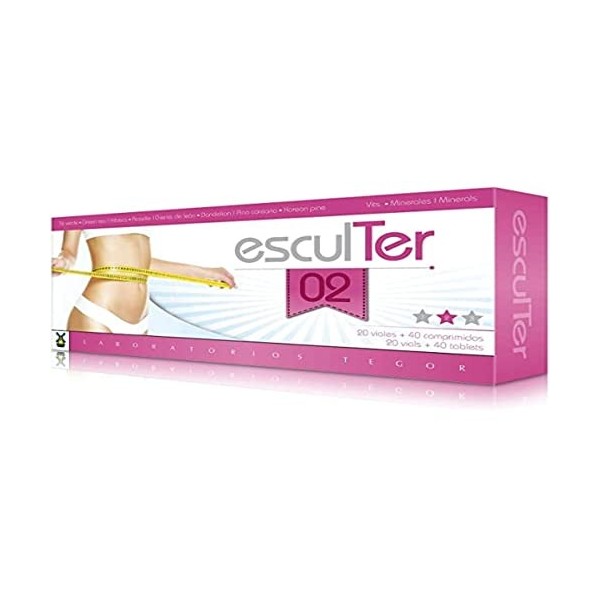 Esculter 2 20 viales de 10 ml + 40 comprimidos