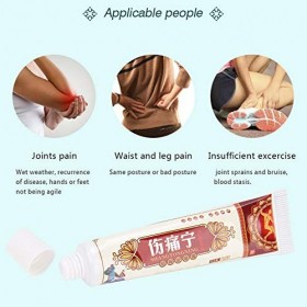 Baume du Tigre, Baume Sportif Activant, Crème de Massage pour le Soulagement de la Fatigue Musculaire, la Pommade pour les ép