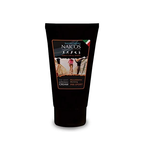 Naycos Italy Sport Crème chauffante musculaire Professionnel Pre-Sport Tube 150 ml Produit Fabriquè en Italy