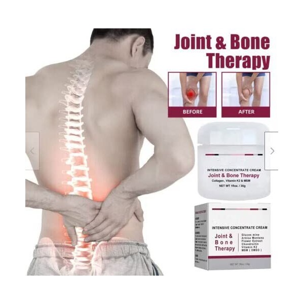 Joint & Bone Therapy Cream, Intensive Concentrate Cream for Joint & Bone Therapy, Relief Pain for Back/Neck/Hands/Feet 3pcs 