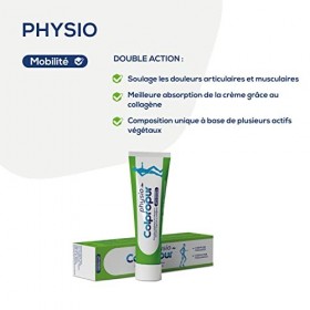 Crème décontractante musculaire Colpropur PHYSIO | Gel de massage | Soulage des douleurs musculaires et articulaires