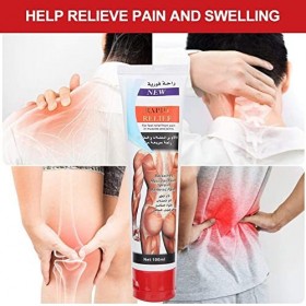 Creme Anti Douleur Crème de Soulagement de la Douleur Crème de Massage à Base de Plantes Naturelles pour Soulager la Douleur 