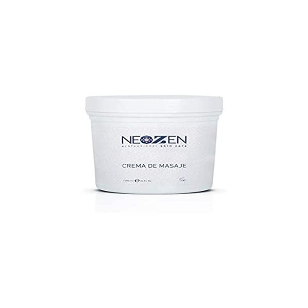 NEOZEN Crème de Massage 1000ML, Noir, 1L