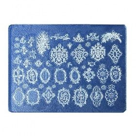 Driibubur Moules en silicone pour nail art Motif nail art